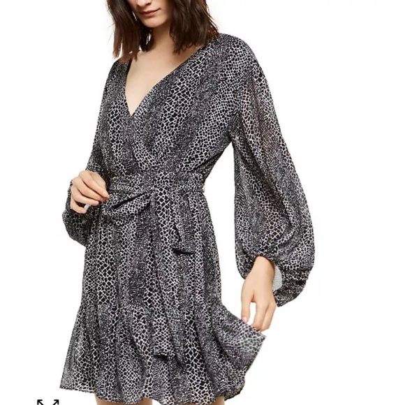 MICHAEL MICHAEL KORS
Snake-Print Wrap Dress - Picture 2 of 16